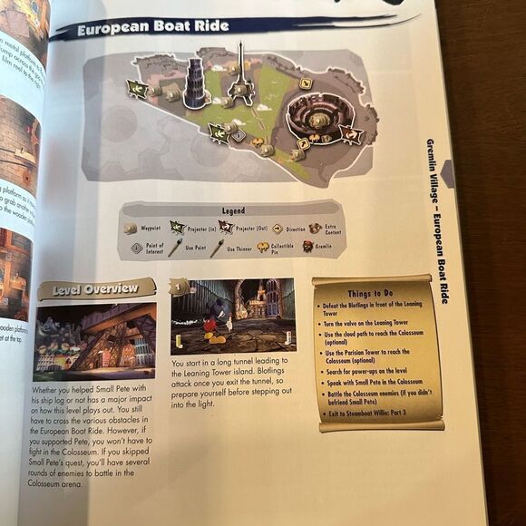 Disney Epic Mickey : Prima Official Game Guide great condition, graphics, - Picture 4 of 8